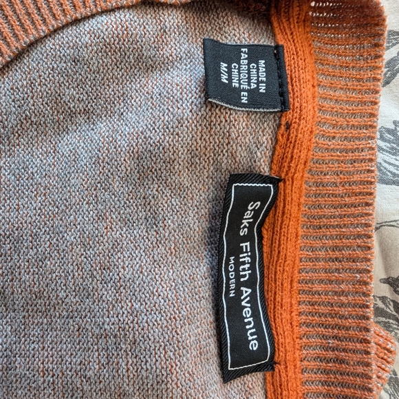 Saks fifth avenue knit pullover cardigan - Picture 2 of 5